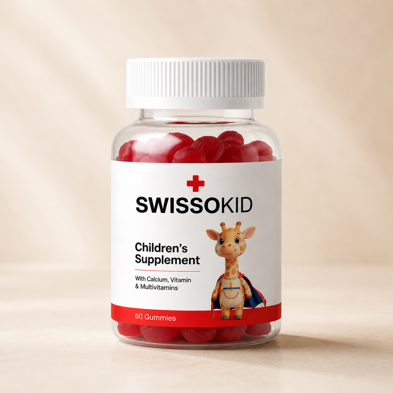 SWISSOKID™ Gummies for Healthy Growing Kids