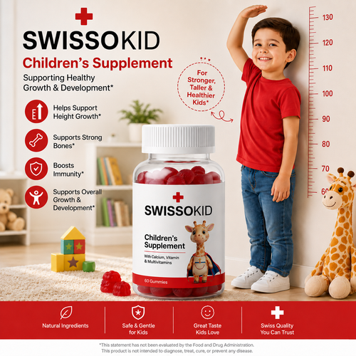 SWISSOKID™ Gummies for Healthy Growing Kids